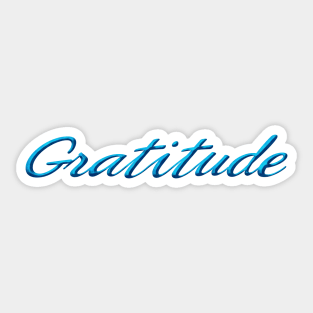 gratitude Sticker